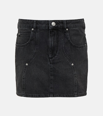 Vesna denim miniskirt  | Marant Etoile
