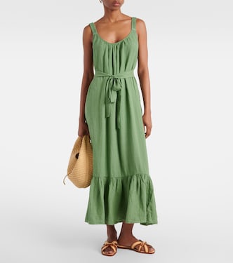 Maxikleid aus Leinen | Velvet