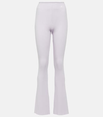 Pantaloni flared Reedition a coste | Courrèges