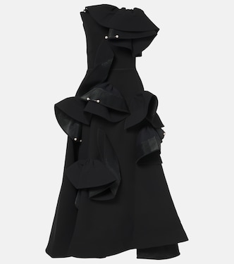 Vestido de fiesta Fateful con volantes | Maticevski