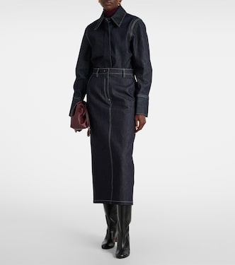 Falda tubo de denim | CO