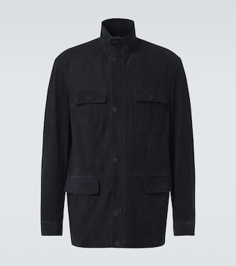 Jacke aus Veloursleder | Giorgio Armani