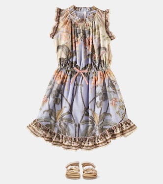 Kleid Wylie Flip aus Baumwolle | Zimmermann Kids