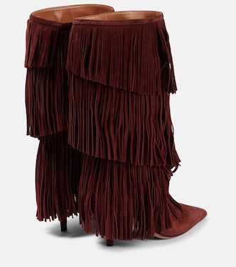 Bottes Jessie 75 en daim | Paris Texas