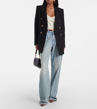 Top in lana, cashmere e seta | Saint Laurent