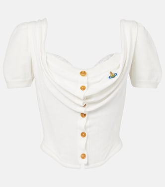 Cárdigan bustier Bea de algodón | Vivienne Westwood
