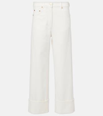 Cervia cropped mid-rise wide-leg jeans | 'S Max Mara