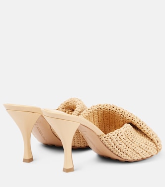 Pantoletten Blink 80 aus Raffiabast | Bottega Veneta