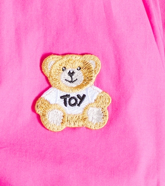 Teddy Bear cotton poplin shorts | Moschino Kids