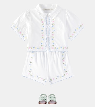 Blusa Hermione de algodón bordada | The New Society