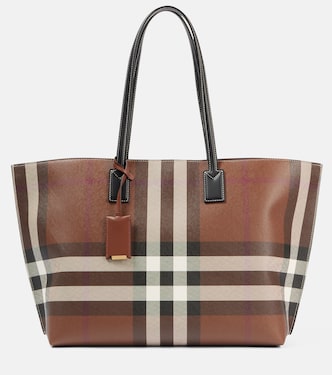 Burberry Check Medium tote bag | Burberry
