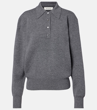 Wool and cashmere polo sweater | Róhe