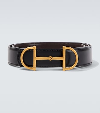 Ceinture Horsebit réversible en cuir | Gucci