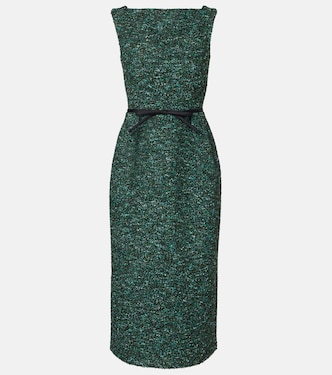 Tweed midi dress | Erdem