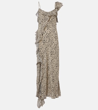 Ester silk crêpe de chine maxi dress | Rixo