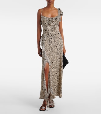 Maxikleid Ester aus Crêpe de Chine aus Seide | Rixo