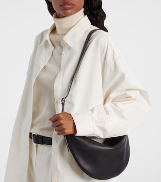 Jouvette Medium leather shoulder bag | The Row