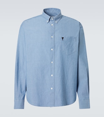 Ami de Cœur cotton chambray shirt | Ami Paris