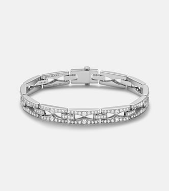 Armband B.zero aus 18kt Weißgold mit Diamanten | Bvlgari