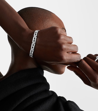 Armband B.zero aus 18kt Weißgold mit Diamanten | Bvlgari