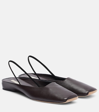 Bailarinas destalonadas Kate de piel | Calvin Klein