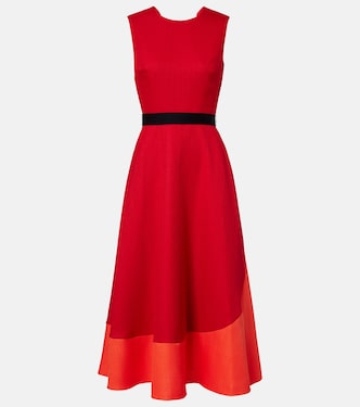 Mire colorblocked midi dress | Roksanda