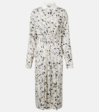 Floyd printed cotton-blend shirt dress | Altuzarra