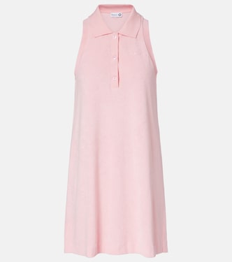 Logo cotton terry polo dress | Hunza G