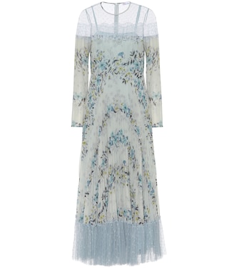 Robe aus Crêpe und Tüll | REDValentino