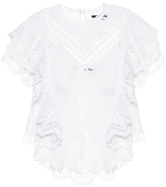Zainos crochet cotton blouse | Isabel Marant