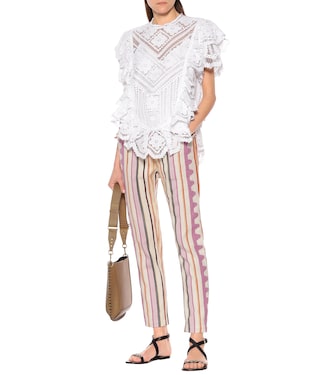 Zainos crochet cotton blouse | Isabel Marant