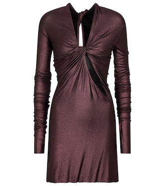 Stretch-jersey minidress | Rick Owens