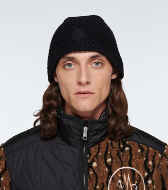 2 Moncler 1952 wool logo hat | Moncler Genius