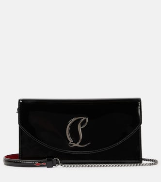 Loubi54 leather clutch | Christian Louboutin