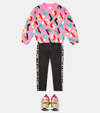 Jeans regular con logo | Stella McCartney Kids