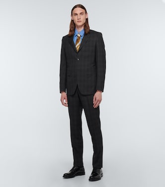 Checked wool blazer | Comme des Garçons Homme Deux
