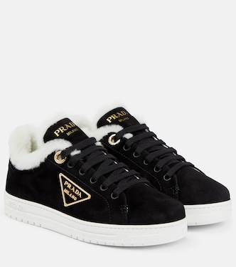 Suede sneakers | Prada