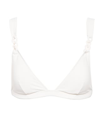 Falabella chain-strap triangle bikini top | Stella McCartney