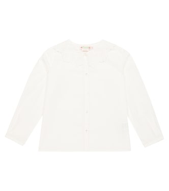 Blouse Brune en coton | Bonpoint