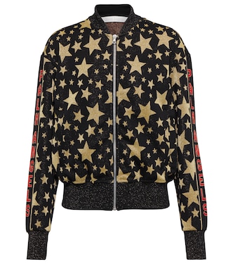 Chaqueta de chándal en jacquard | Palm Angels