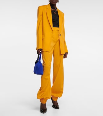 Blazer Bianca en laine mélangée | The Attico