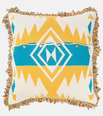 Icon jacquard wool cushion | Alanui