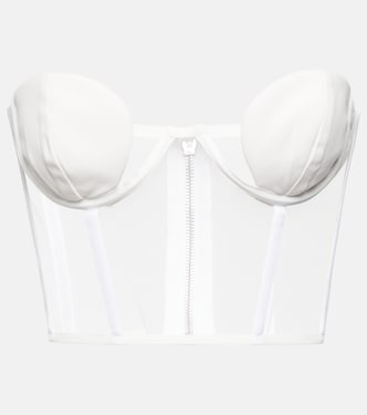 Bridal - Bustier in crêpe | Nensi Dojaka