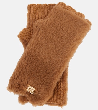 Mitones de tejido Teddy y lana | Max Mara