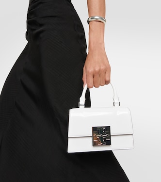Sac Double T en cuir | Tory Burch