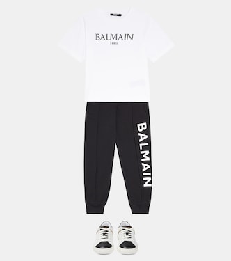Jogginghose aus Baumwoll-Jersey | Balmain Kids