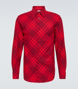 Camicia in cotone a quadri | Burberry