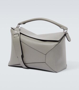 Tote Puzzle Large aus Leder | Loewe