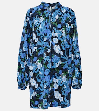 Bedrucktes Minikleid Silka aus Satin | Diane von Furstenberg