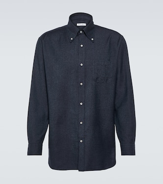 Camicia Agui in cotone e cashmere | Loro Piana